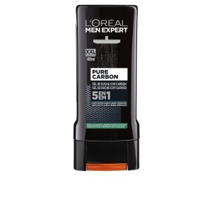 Gel de duche MEN EXPERT puro carbono 5 em 1 400 ml