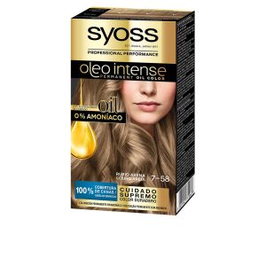 OLEO INTENSE cor de cabelo sem amônia nº 7.58-loiro areia 5 pz