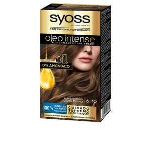 OLEO INTENSE cor de cabelo sem amoníaco #6.10-loiro escuro 5 unid.