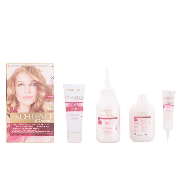 EXCELLENCE Creme tinte #8 rubio claro 192 ml