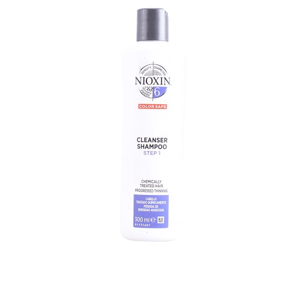 SISTEMA 6 - Champú - Para Cabello Tratado Químicamente y muy Debilitado - Paso 1 300 ml