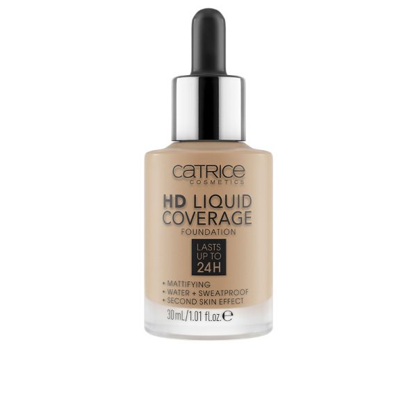 HD LIQUID COVERAGE FOUNDATION dura até 24h #050-rosado cinza 30 ml