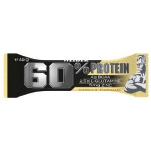 WEIDER PROTEIN 60% barritas baunilha-caramelo 24ud