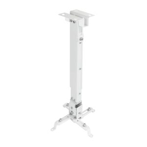 Soporte de proyector de techo tooq  pj2012t - w blanco  distancia 130 - 650 mm.