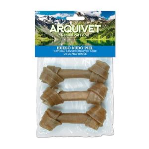 HUESO PRENSADO PIEL 17 cm. Bolsa 25 uds.