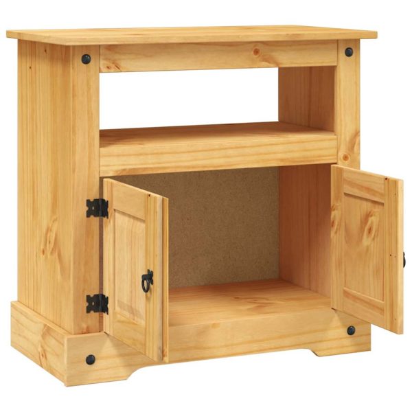 Móvel de TV Corona Range em pinho mexicano 80x43x78 cm - Image 4