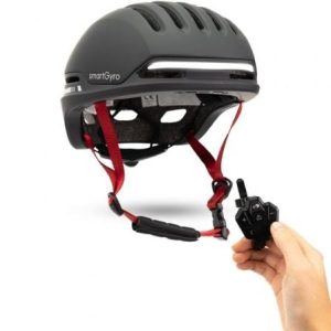 Casco para Adulto SmartGyro Helmet Pro/ Tamaño L/ Negro