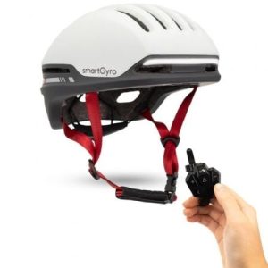 Casco para Adulto SmartGyro Helmet Pro/ Tamaño L/ Blanco
