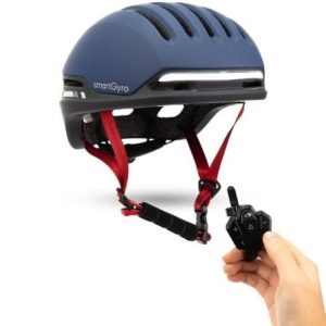 Casco para Adulto SmartGyro Helmet Pro/ Tamaño M/ Negro