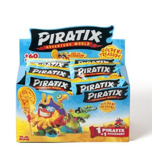 DISPLAY 24 ONE PACK PIRATIX GOLDEN TREASURE
