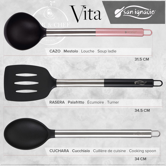 SET 3PC UTENSILIOS DE COCINA NYLON - Image 3