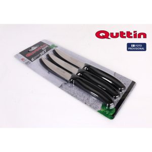 SET 6PZS CUCHILLOS BISTEC FILO 11CM BASIC