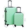 Conjunto de tróleis estojo rígido 2 pcs ABS verde hortelã - Image 12