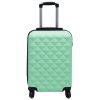 Conjunto de tróleis estojo rígido 2 pcs ABS verde hortelã - Image 6