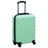 Conjunto de tróleis estojo rígido 2 pcs ABS verde hortelã - Image 7