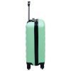 Conjunto de tróleis estojo rígido 2 pcs ABS verde hortelã - Image 8