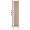 Tapete sisal natural 66x350 cm verde - Image 6