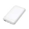 Bateria Externa Power Bank 5000 mAh COOL (2 Cables: TIPO C / Lightning) Blanco - Image 4