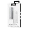 Batería Externa Universal Power Bank 10.000 mAh PD 22.5W (2 cables) Blanco - Image 2
