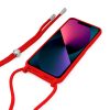 Carcasa COOL para iPhone 13 mini Cordón Liso Rojo - Image 2