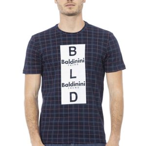 Baldinini Trend Camiseta TSU538_COMO_QuadroNavy44