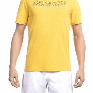 Bikkembergs Beachwear Camiseta BKK1MTS01_YELLOW