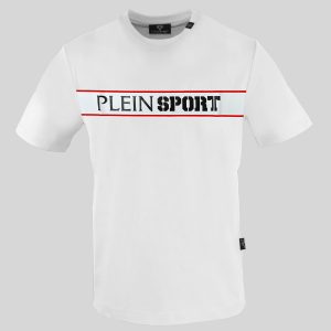 Plein Sport Camiseta TIPS40501_WHITE