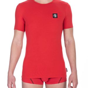 Bikkembergs Camiseta BKK1UTS07SI_RED