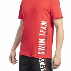 Bikkembergs Beachwear Camiseta BKK1MTS04_RED