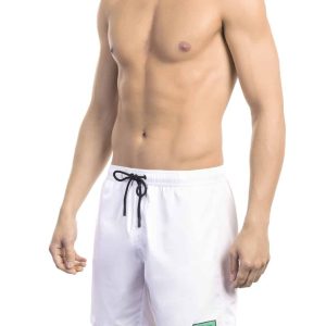 Bikkembergs Beachwear Roupa de banho BKK1MBM10_WHITE