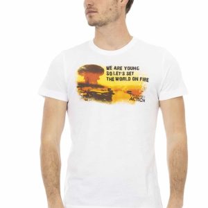 Trussardi Action Camiseta 2AT02C_01White