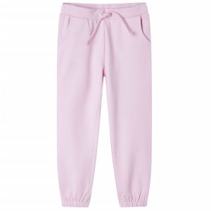 Calças de fato de treino para criança rosa-claro 92