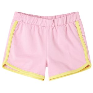 Calções de criança com debrum rosa brilhante 92