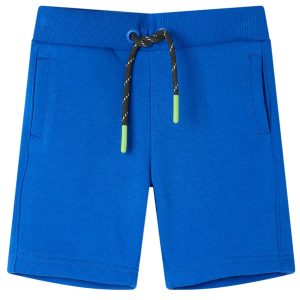 Calções de criança com cordão azul 92