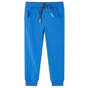 Calças de fato de treino para criança azul 140