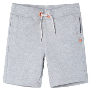 Calções de criança com cordão cinzento 128