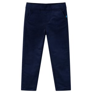 Calças para criança azul-marinho escuro 128