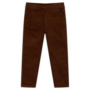 Calças para criança cor conhaque 104