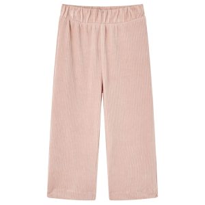 Calças para crianças bombazina rosa-claro 92