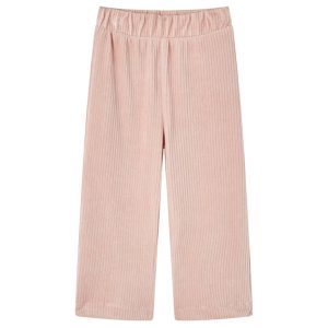 Calças para crianças bombazina rosa-claro 116