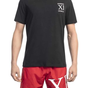 Bikkembergs Beachwear Camiseta BKK1MTS05_BLACK