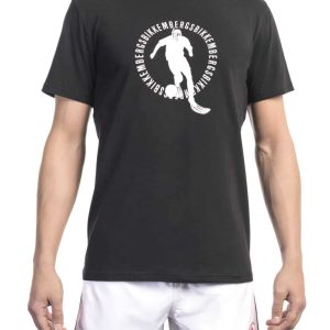 Bikkembergs Beachwear Camiseta BKK1MTS02_BLACK