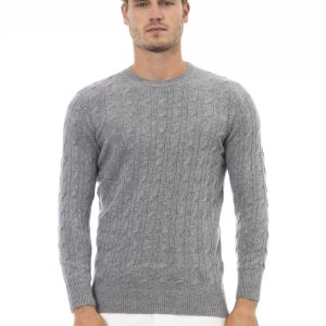 Alpha Studio Camisolas AU030C_9001GRIGIO