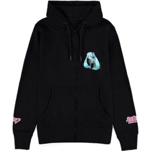 SUDADERA CAPUCHA MUJER HATSUNE MIKU