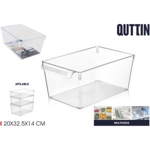 ORGANIZADOR MULTIUSO PS 20X32.5X14C QUTTIN