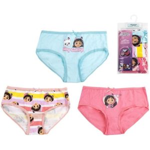 PACK BRAGUITAS SINGLE JERSEY 3 PIEZAS GABBY´S DOLLHOUSE