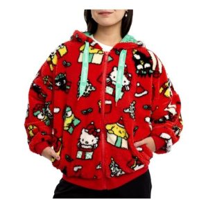 SUDADERA CON CAPUCHA WINTER WONDERLAND TALLA L