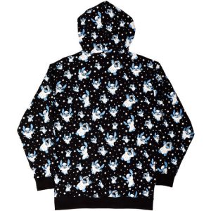SUDADERA UNISEX CON CAPUCHA STITCH DISFRAZ DE FANTASMA XXL