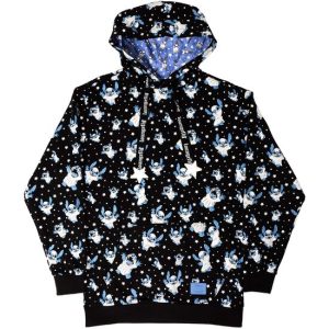 SUDADERA UNISEX CON CAPUCHA STITCH DISFRAZ DE FANTASMA M