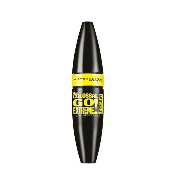 Maybelline The Colossal Go Extreme Radical Black Máscara De Pestañas Negra Volumen- 9,5ml